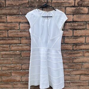 White A line Dress